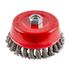 Wire Cup Brush Twisted 125mmxm14 With 0.80mm Wire Bulk